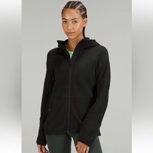 Women’s Lululemon Forager Jacket Black Size 6 Fleeced Lined